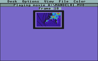 Fractal Chaos atari screenshot
